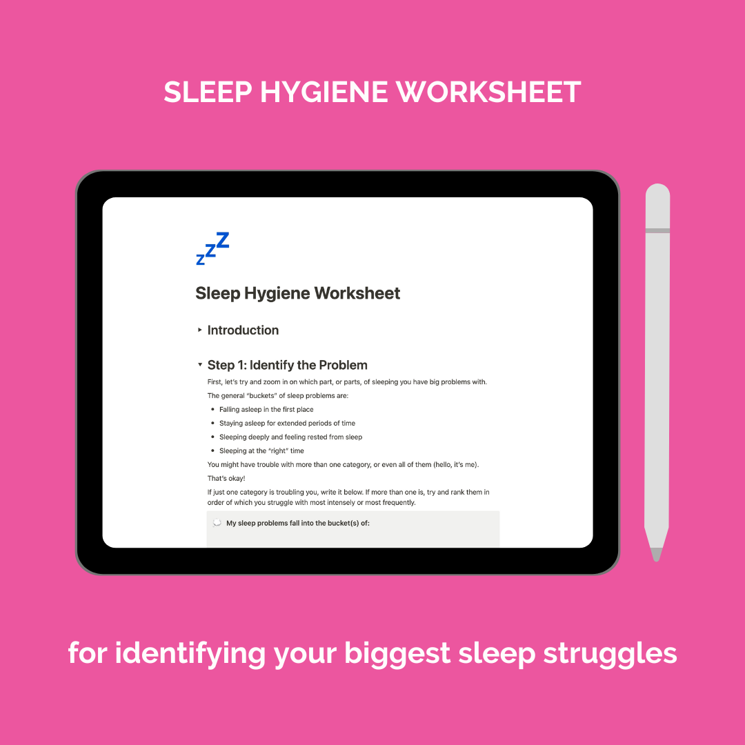 Sleep Brighter Notion Toolkit
