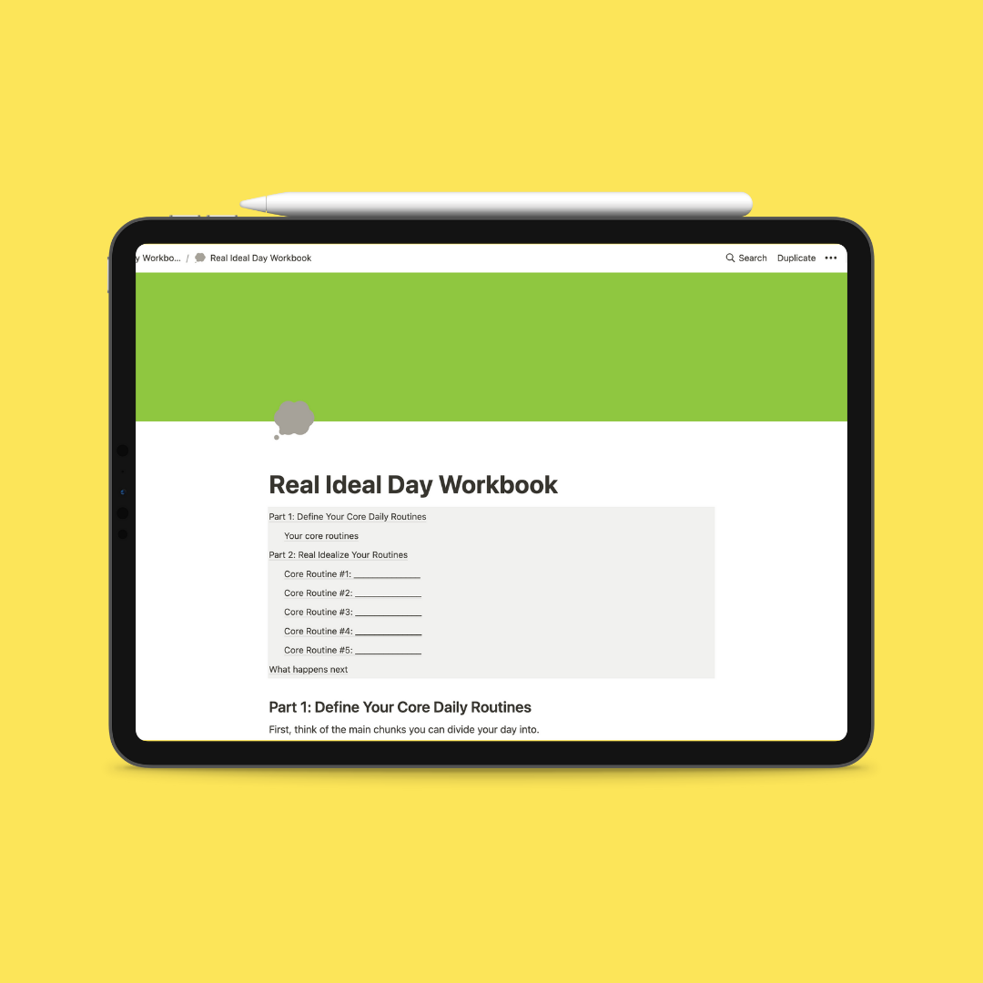 Real Ideal Routines Toolkit